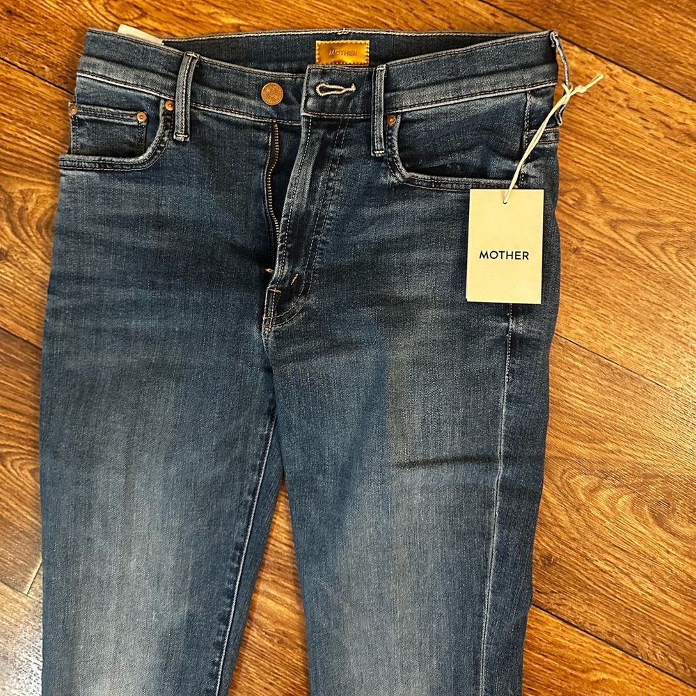 MOTHER Women's Blue Jeans